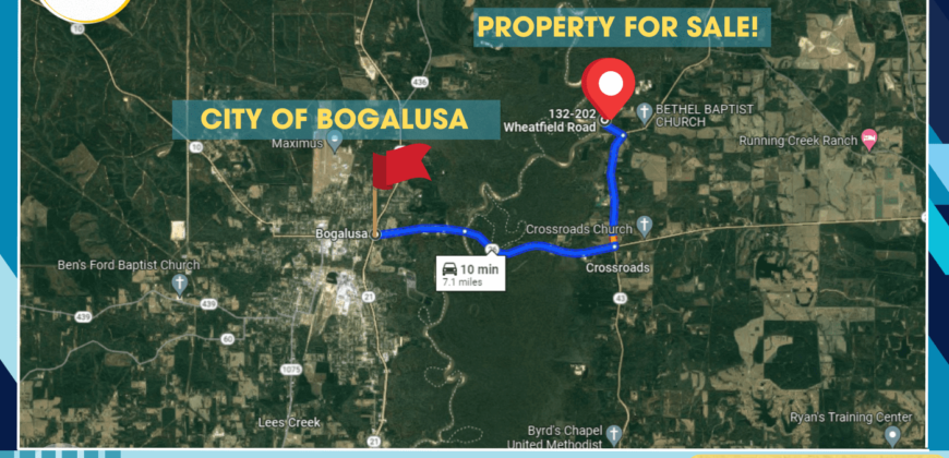 30 Acres – Wheatfield Rd, Poplarville, MS, 39470 – Pearl River County