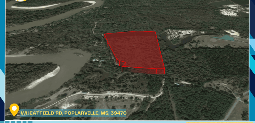 30 Acres – Wheatfield Rd, Poplarville, MS, 39470 – Pearl River County