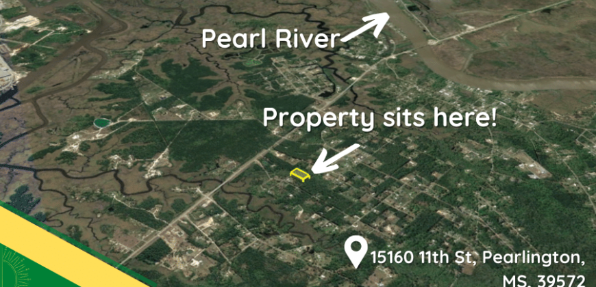 1.8 Acres – 15160 11 Th St, Pearlington, MS, 39572 – Hancock County 