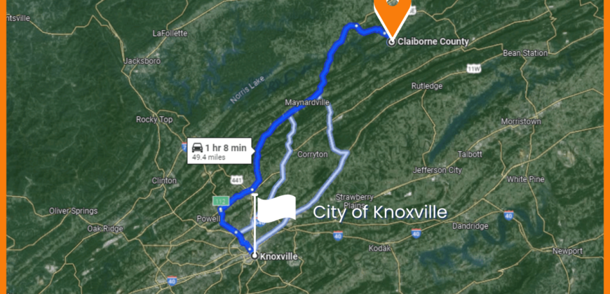 0.75 Acres – Rockfish Pt, New Tazewell, TN 37825 – Claiborne County