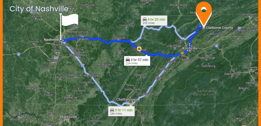 0.75 Acres – Rockfish Pt, New Tazewell, TN 37825 – Claiborne County
